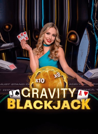 Gravity Blackjack slot visual from ICONIC21 available on castlemountainrunning.com