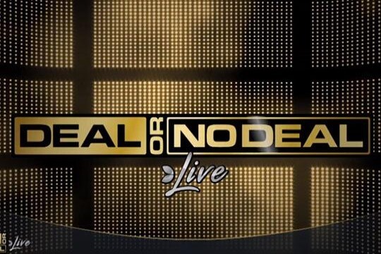 Deal or No Deal Live by Evolution, showcased at castlemountainrunning.com – game logo