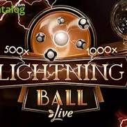 Official Live Shows logo: Lightning Ball by Evolution at Bizzo